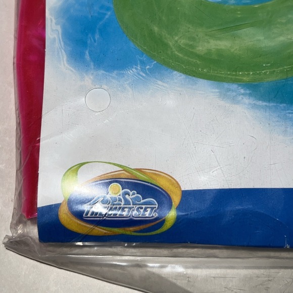 2007 Intex The‎ Wet Set Tire Tube 59251TT Neon Pink NOS New 36 in. Hard To Find - Picture 3 of 6